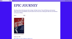 Desktop Screenshot of epicjourney2008.com
